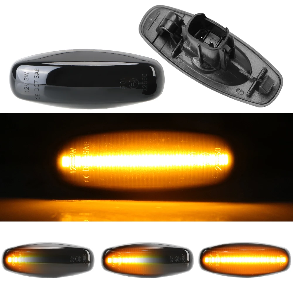 

Для Toyota Vios Yaris 2014-2019 световой индикатор текущей воды светильник шт./компл. динамичессветильник поворотный сигнал Боковой габаритный фонарь