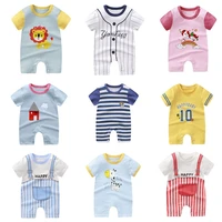 new baby romper summer cotton cute cartoon print baby girl clothes high quality fabric baby boy clothes newborn jumpsuit 3m 24m