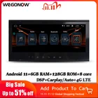 Автомобильный DVD-плеер Carplay, 8,8 дюйма, Android 11,0, 6 ГБ, 128G, DSP, GPS, Wi-Fi, 4G LET, RDS, Радио BT 5,0 для VW Touareg T5, транспортер мультифургона