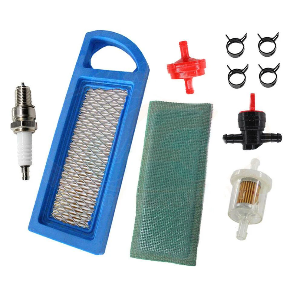 

Fuel Air Filter Spark Plug Kit For 493629 677014 797008 Selected 14 - 17.5HP Carburetor Graden Tools Accessories