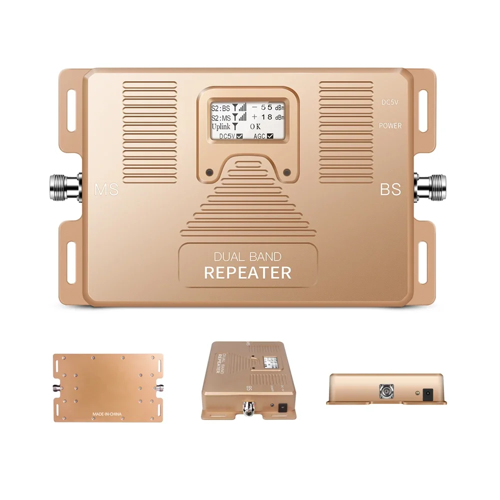 ATNJ Band 20/8 двухдиапазонный 800/900 МГц 2G 4G LTE ретранслятор сотового телефона 70 дБ