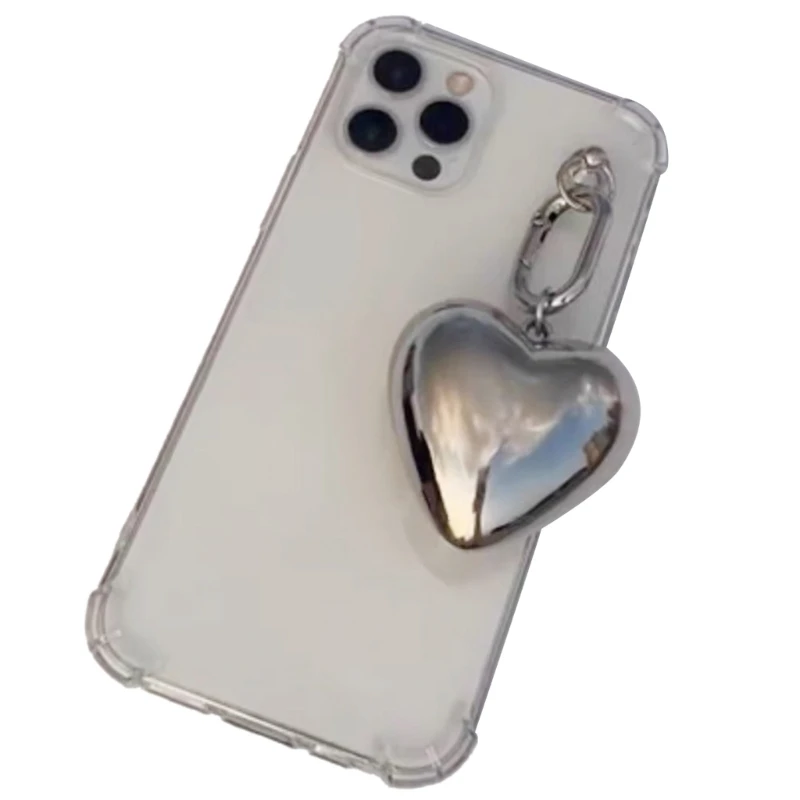 Элегантный кулон в виде сердца с любовью брелок или аксессуар для кошелька