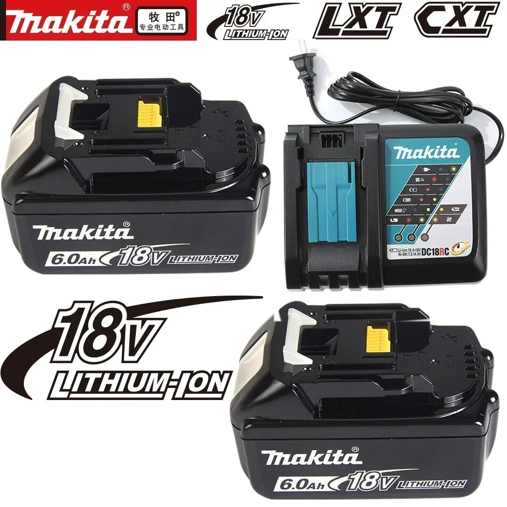 Оригинальный аккумулятор Makita BL1860 6AH 18 В электроинструменты литий-ионная замена LXT