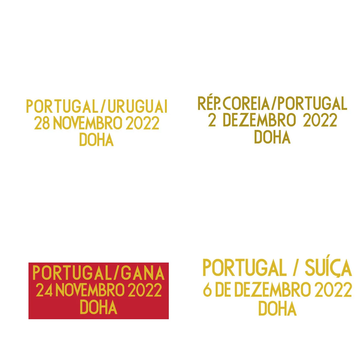 2022 Vs Уругвай, марокканская Республика, Корея, Гана, детали матча, теплопередача, железная оболочка