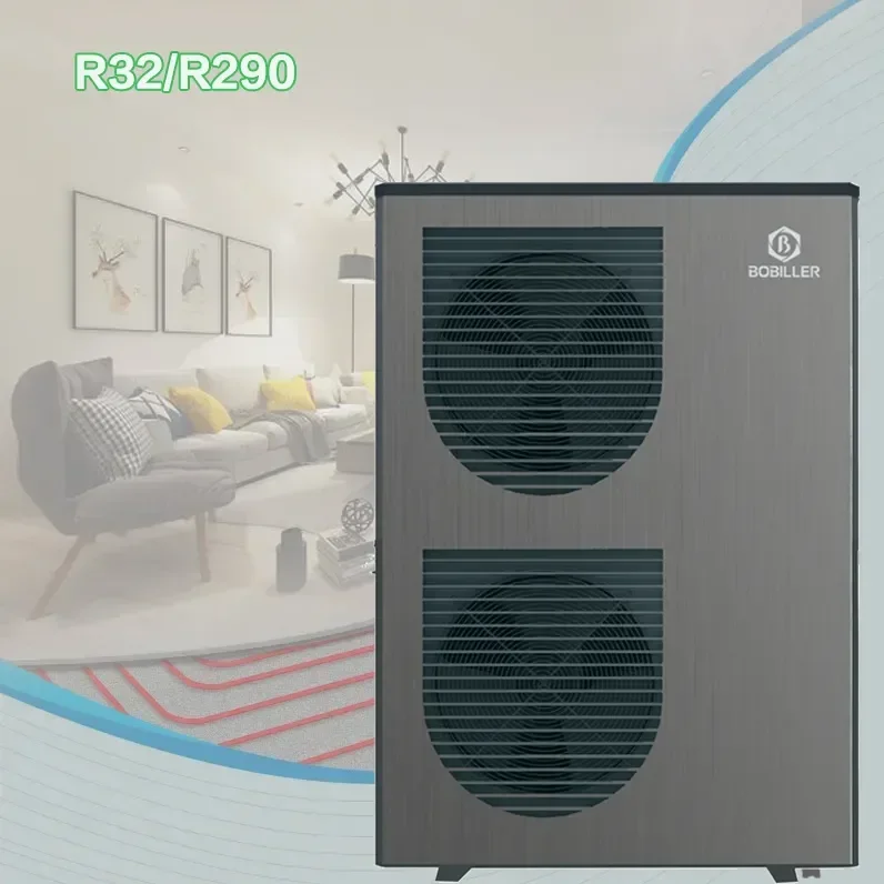 R290 Воздушно-водяной тепловой насос Высокоэффективные водонагреватели мощностью