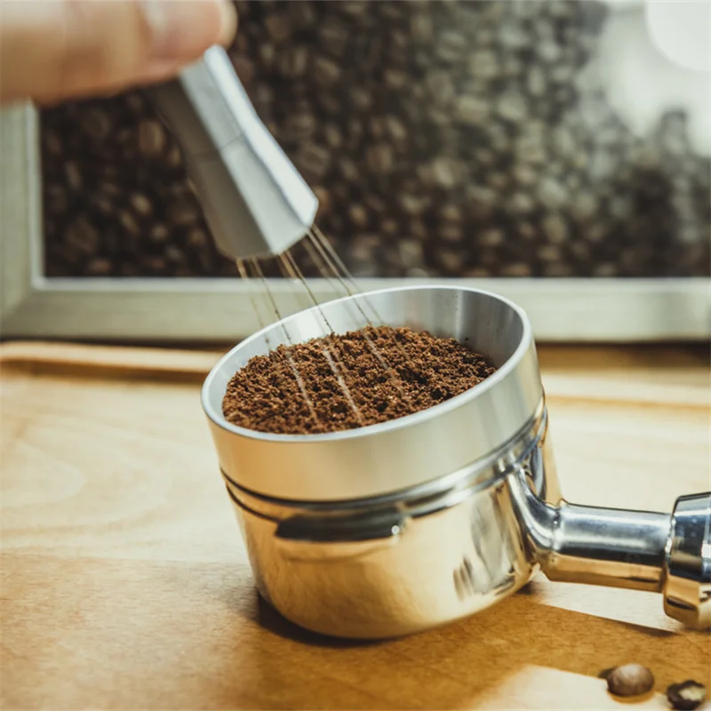 

Дистрибьютор для взбивания кофейного порошка, мешалка для приготовления эспрессо, пищевая игла для кофе