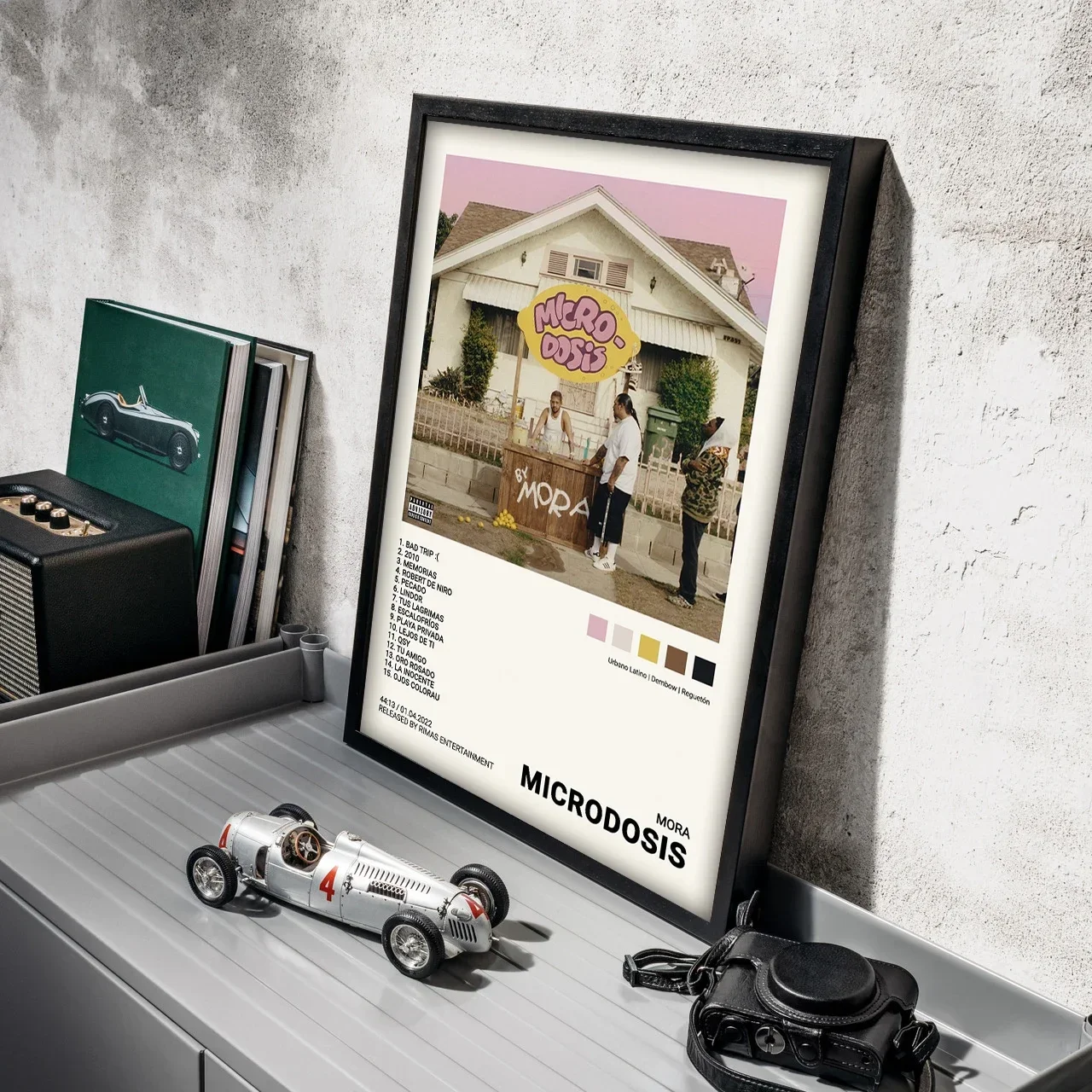 Feid Ferxxo Sixdo Feliz Cumpleanos Поп-певица Звезда Альбом Музыкальный Плакат Печать На Холсте