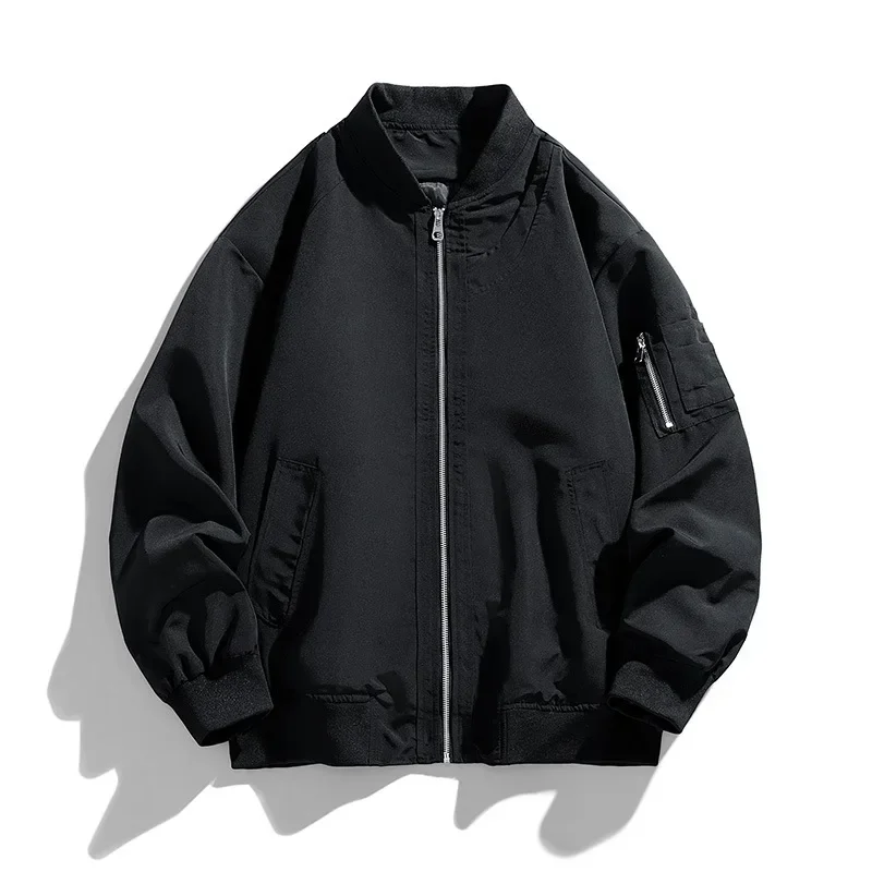 

2023 Outdoor Casual Jacket For Men Solid Color Plus Size Trend Coat High Quality Design Hot Casual Jacket For Men