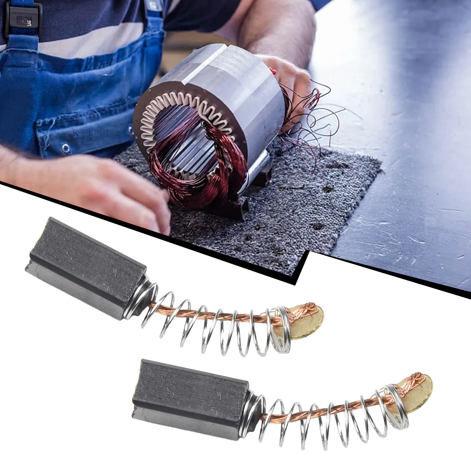 Угольные щетки для электроинструментов сменные аксессуары 10x5x5 мм электрические