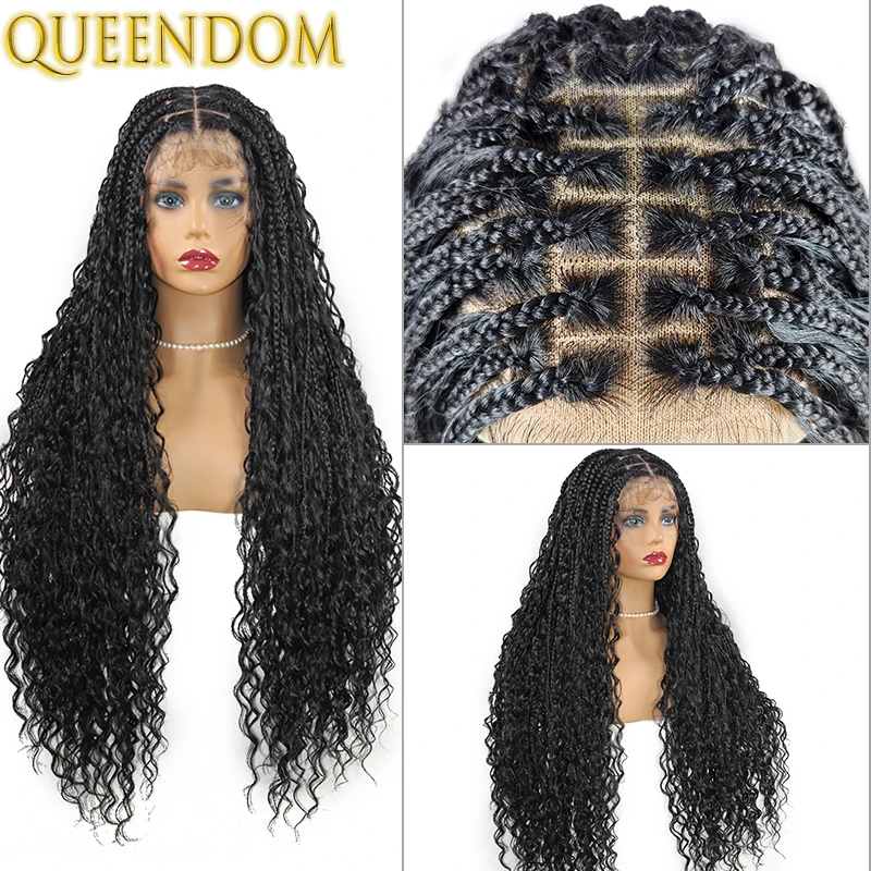 Полноразмерные плетеные парики