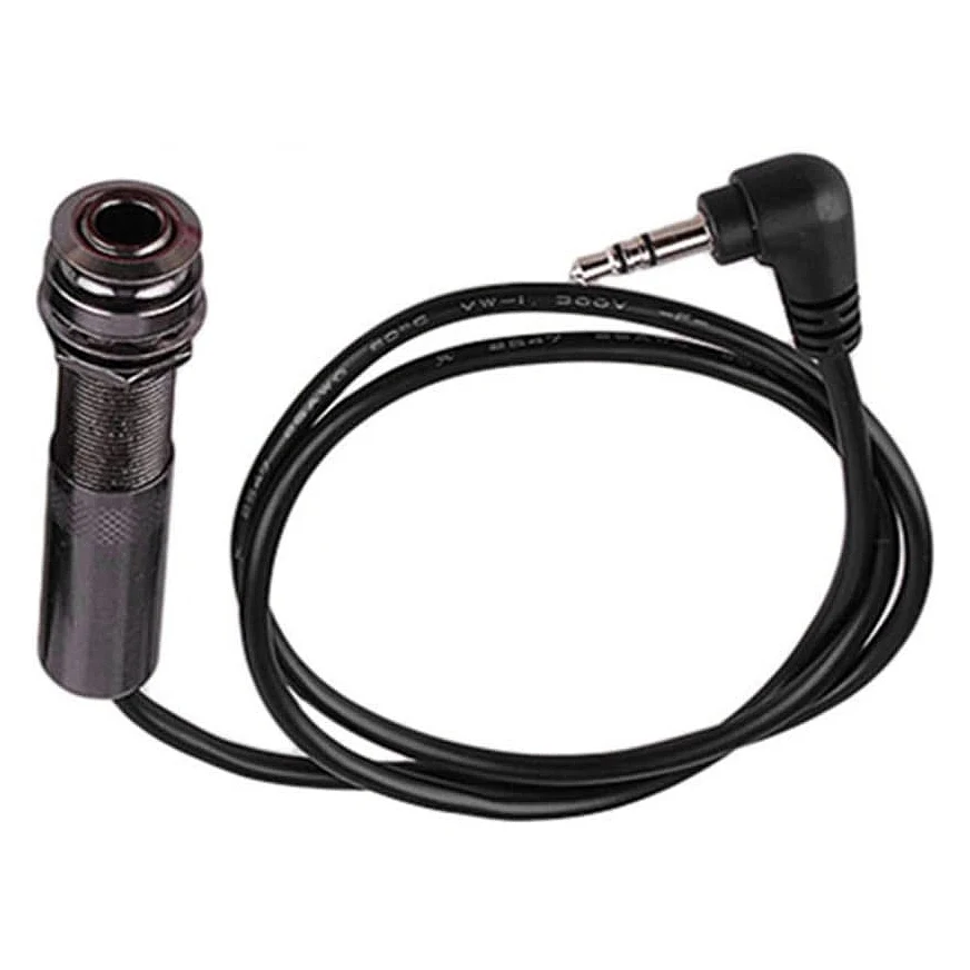 Кабель звукоснимателя для гитары пьезокабель концевой штифт разъем кабель