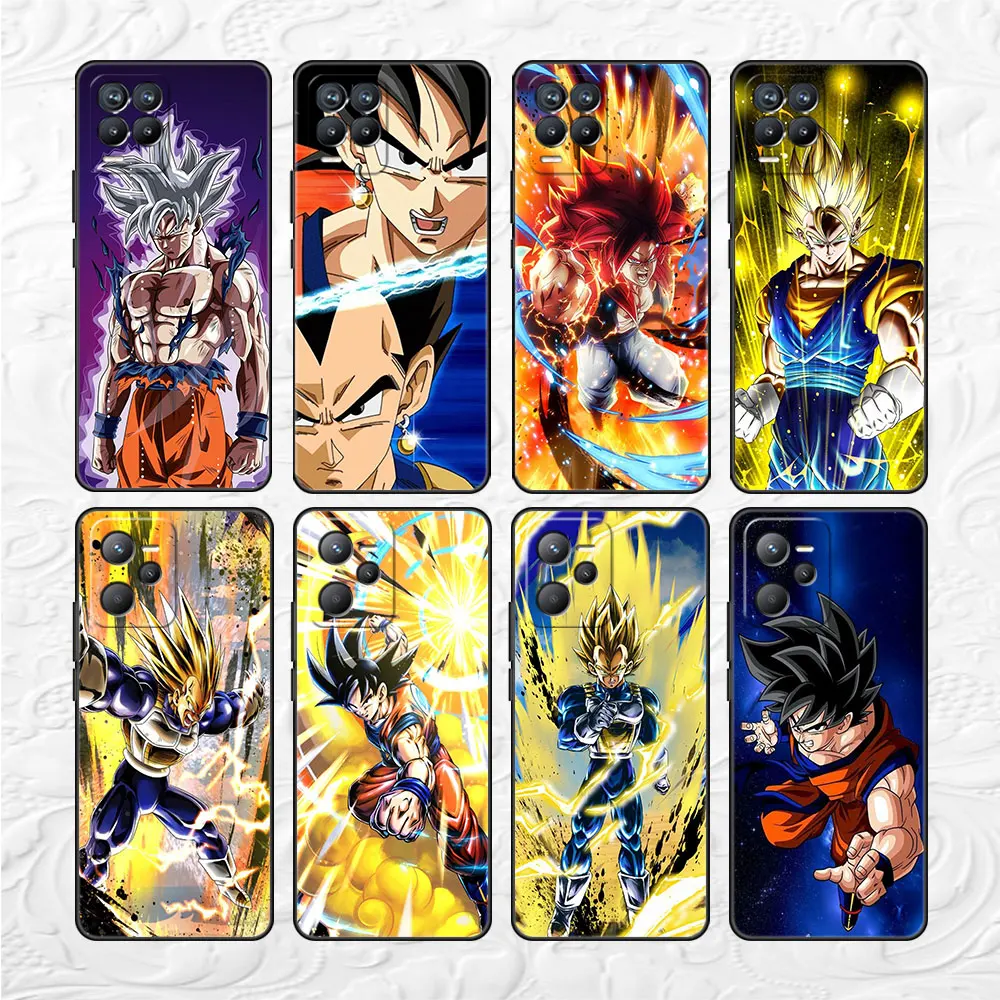 

Чехол для телефона Dragon Ball Cool чехол для Realme 8 GT Noe 2 3 5 7 6 Pro 8i C35 C21 C21y 9 Plus 11 C55 C53