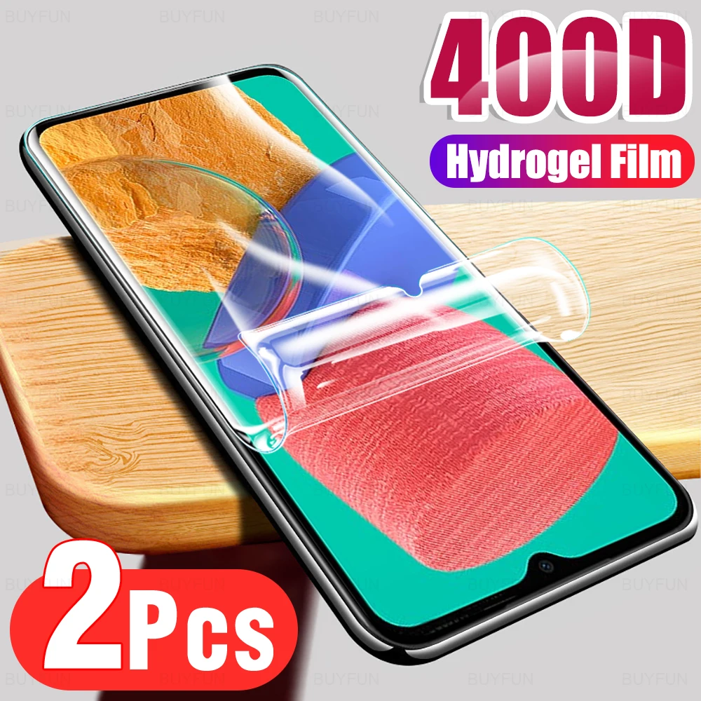 

2PCS Soft Hydrogel Film For Samsung Galaxy M23 M33 Film Sansung Sumsung M 23 33 23M 33M HD Screen Protective Film Not Glass