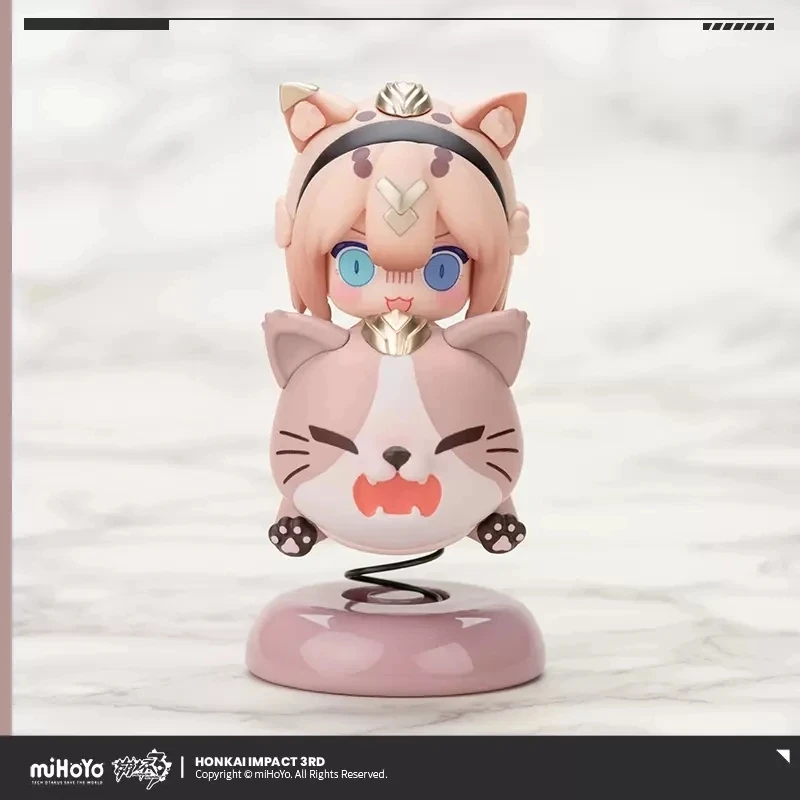 

Предварительная продажа miHoYo Game Honkai Impact 3 Pardofelis реверсивная Calico игрушки Аниме Маленькая качалка статуя косплей аксессуары новый год