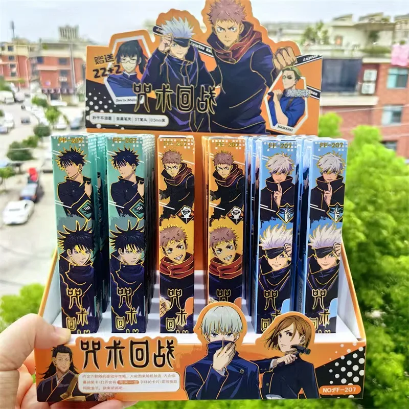 Механическая гелевая ручка в стиле аниме