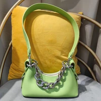 2022 new womens bag leather armpit bag crocodile pattern french one shoulder messenger small bag female designer handbags