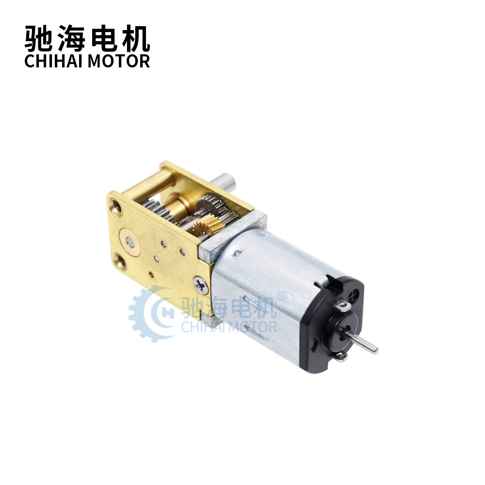 Двигатель ChiHai CHF-GW12T-N20VA DC 3V 6V 12V Micro Gear Motor низкоскоростной Электрический
