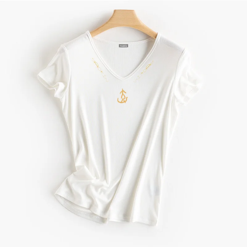 

Classic Fashion Summer Women's Short-sleeved Cotton T-shirt