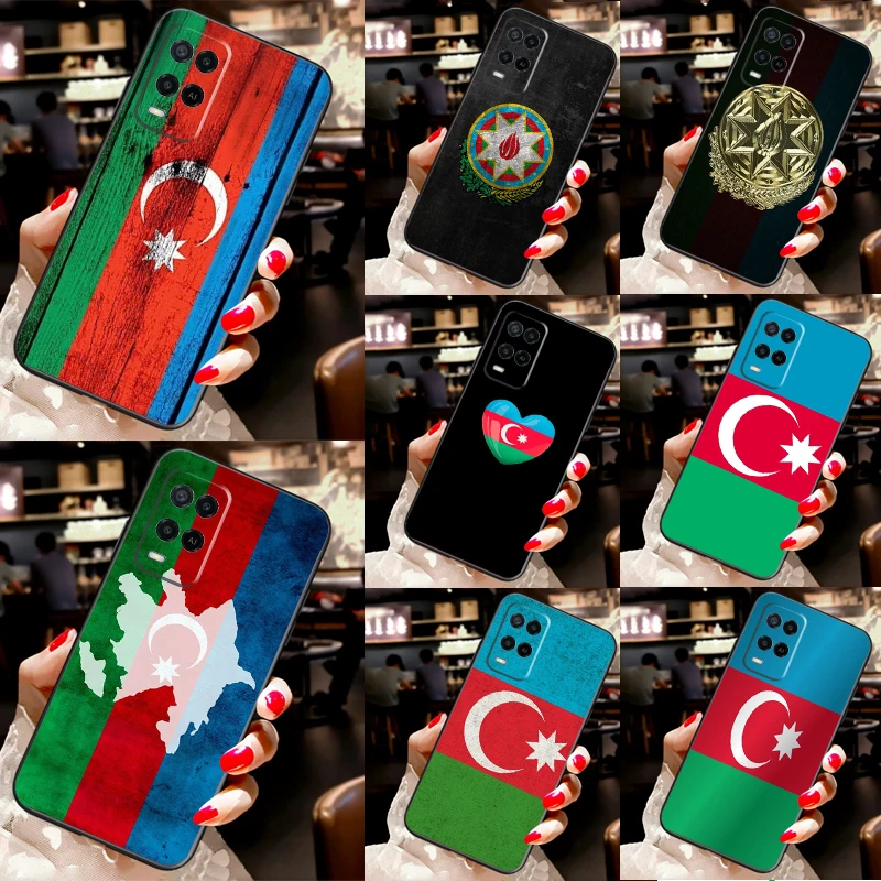 Флаг Азербайджана Buta для OPPO Reno 2Z 2F A54 A74 A94 A5 A9 A31 A53 S A52 A72 A1K A15 A3S A5S чехол - купить по
