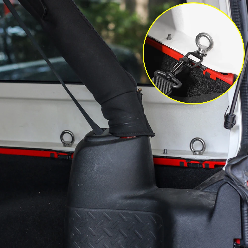 Металлические Болты И Винты С Твердым Верхом Для Jeep Wrangler JL YJ TJ JK 2/4 Door 2007-2023 —