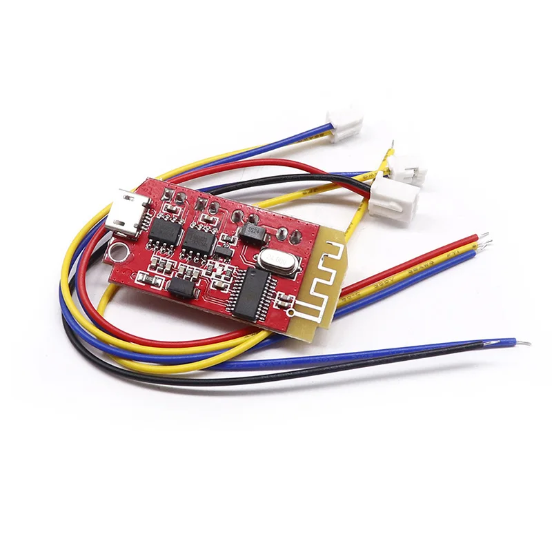 Плата цифрового усилителя звука DC 3 7 в 5 В Вт двойная плата DIY Bluetooth динамик
