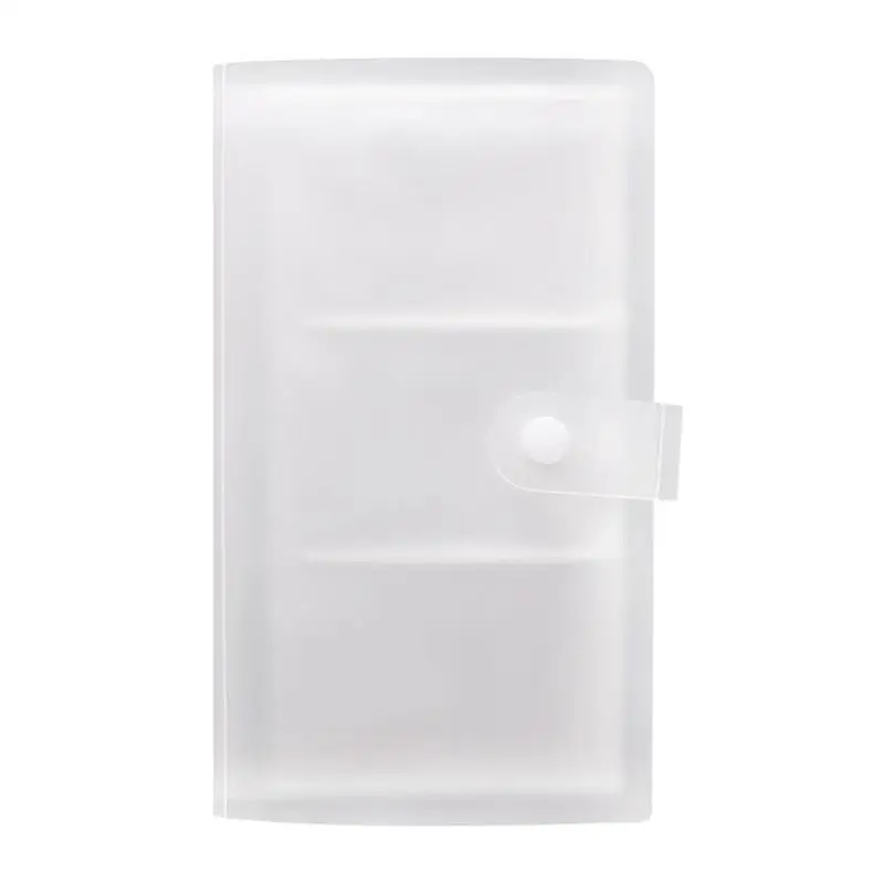 

Clear Photocard Holder Book Business Card Holder Photocard Binder For ID Business Cards Transparent Portable Photocard Sleeves