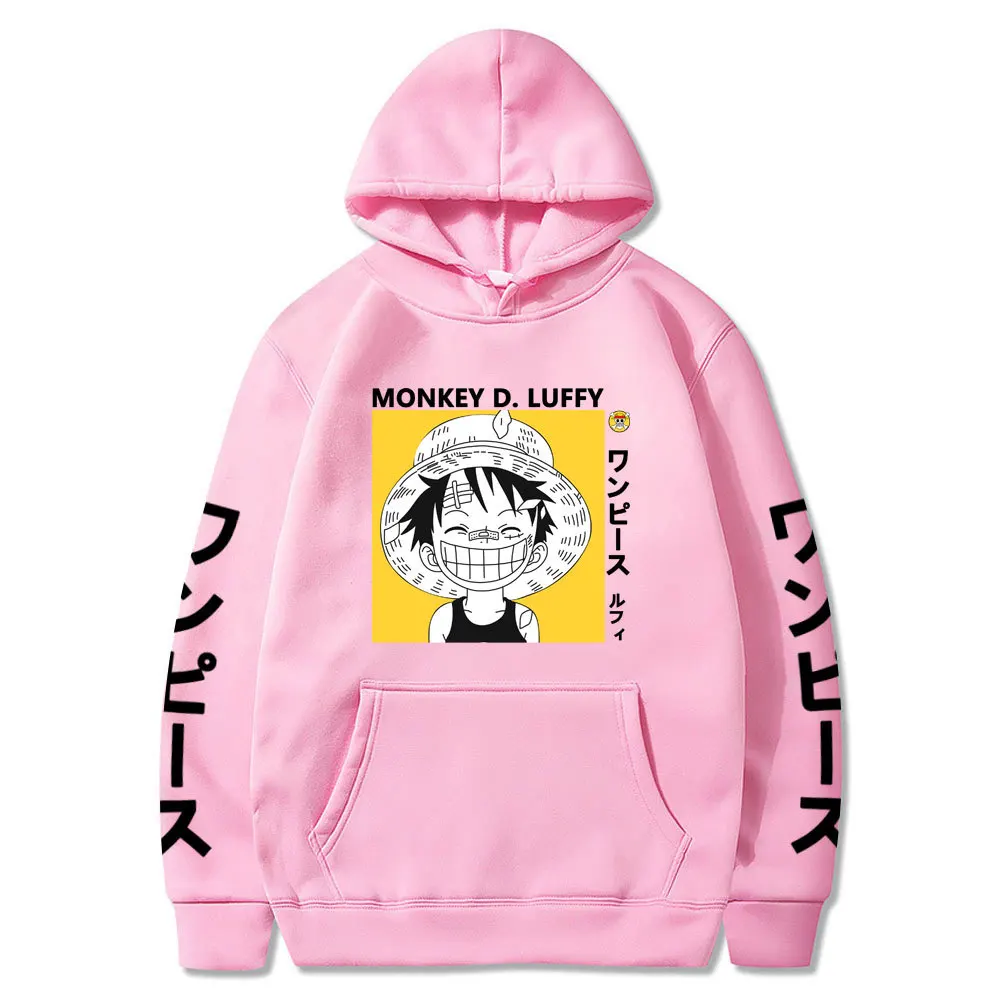 

One Piece Zoro Printed Top Autumn and Winter Fleece Student Sweater Women Anime Hoodie Sweatshirts Japanese Fashion