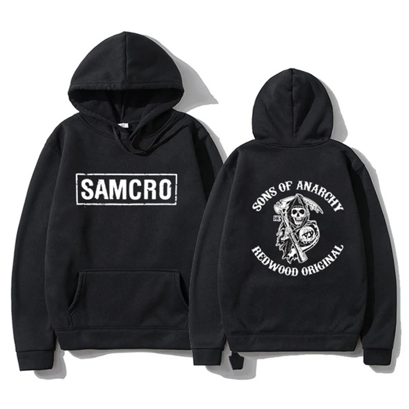 

Sons of Anarchy Hoodies Sweatshirts Movie SOA Printed Women Sweatshirt Men Hoodie Kids Boy Girl Punk Clothes Oversized Tracksuit