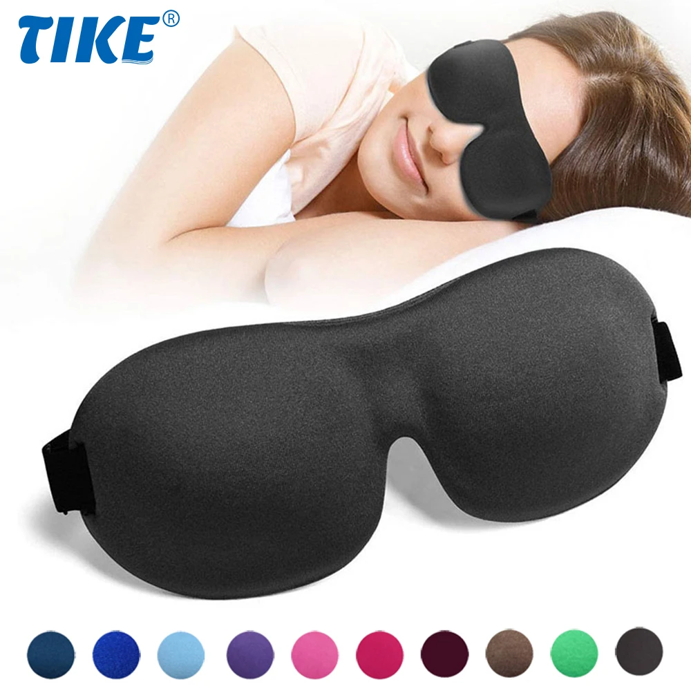

3D Sleep Mask Sleeping Stereo Cotton Blindfold Men and Women Air Travel Sleep Eye Cover Eyes Patches for Eyes Rest Health Care