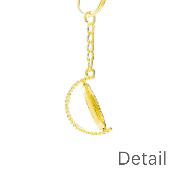 

Food Shrimp Sea River Healthy Delicious UU Rotating Key Chain Ring Accessory Couple Keyholder