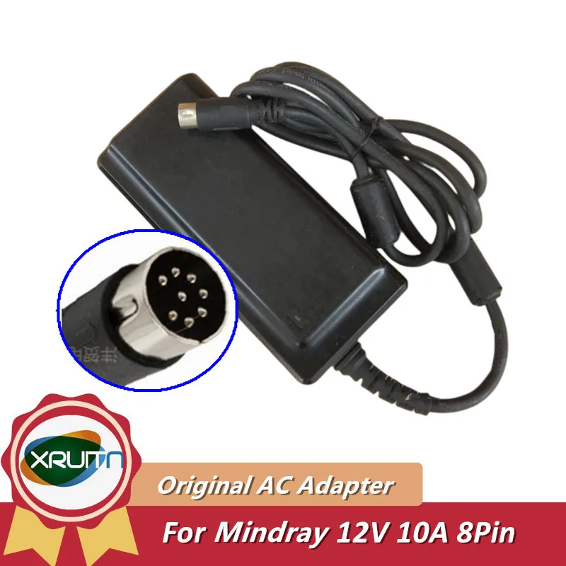 

Original ADP1210-01 Portable Power Supply AC Adapter For Mindray M5 M7 MEDICAL Power Charger 12V 10A 120W 8PIN Used