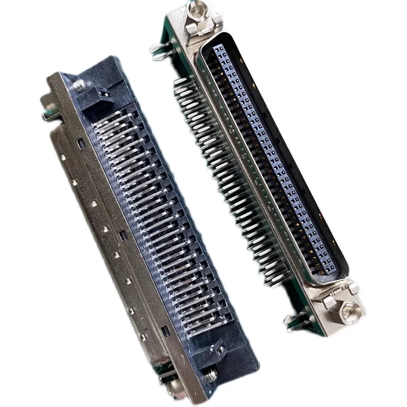 SCSI SCSI-68Pin сварная пластина, штекерное сиденье HPCN68 HPCN 68 Core Pin, разъем 90 градусов, изгиб 68P