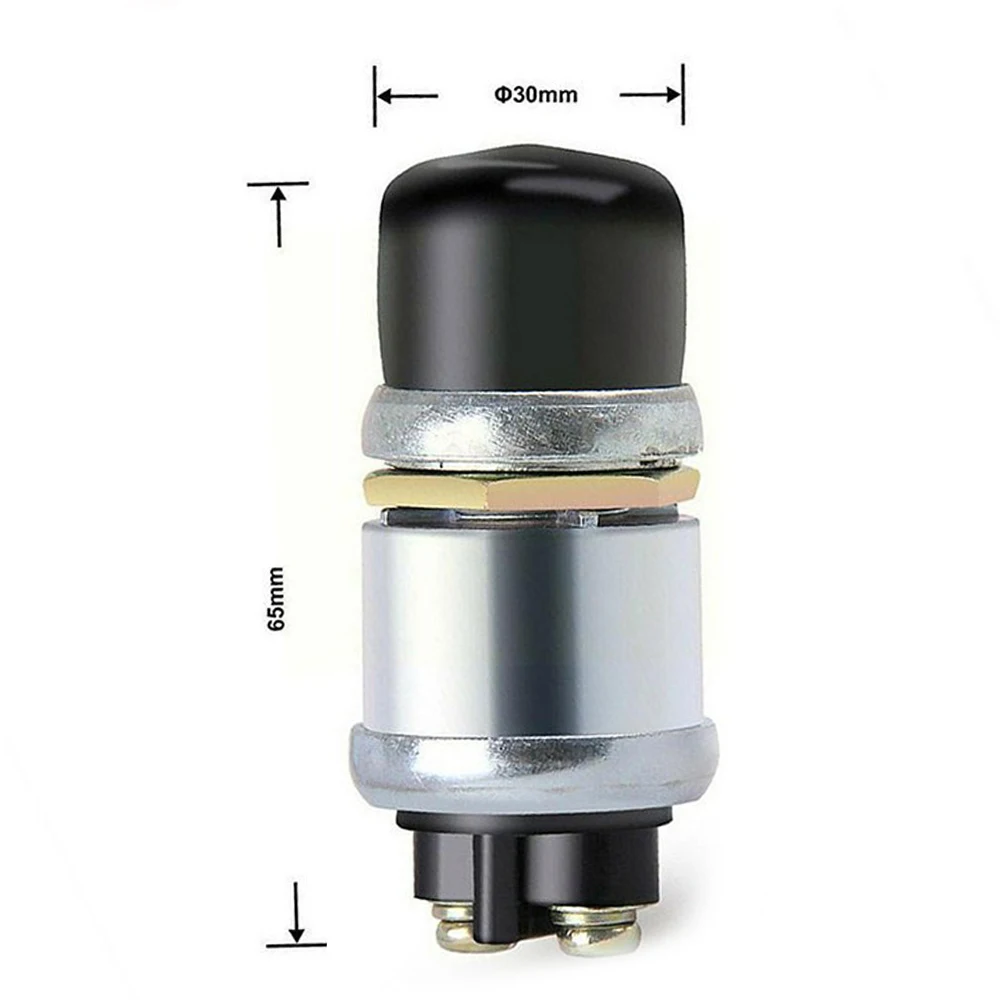 Фото 60A 12V DC переключатель зажигания стартера грузовик запуск двигателя водостойкий Push Boat стартер звуковой сигнал сменная кнопка автомобильный переключатель №5