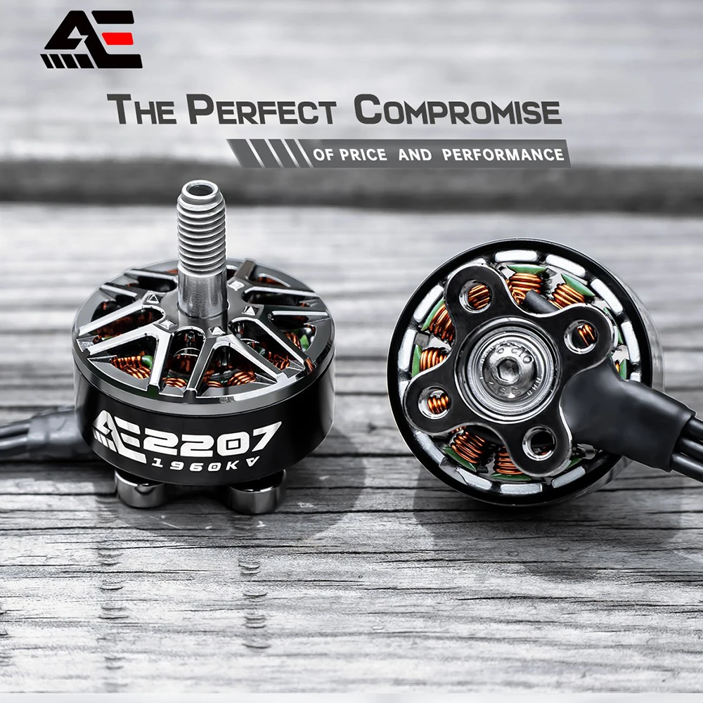 

AXISFLYING AE2207 1850KV 1960KV 6S Economic Series Freestyle Motor for FPV Freestyle 6S Drones DIY Parts