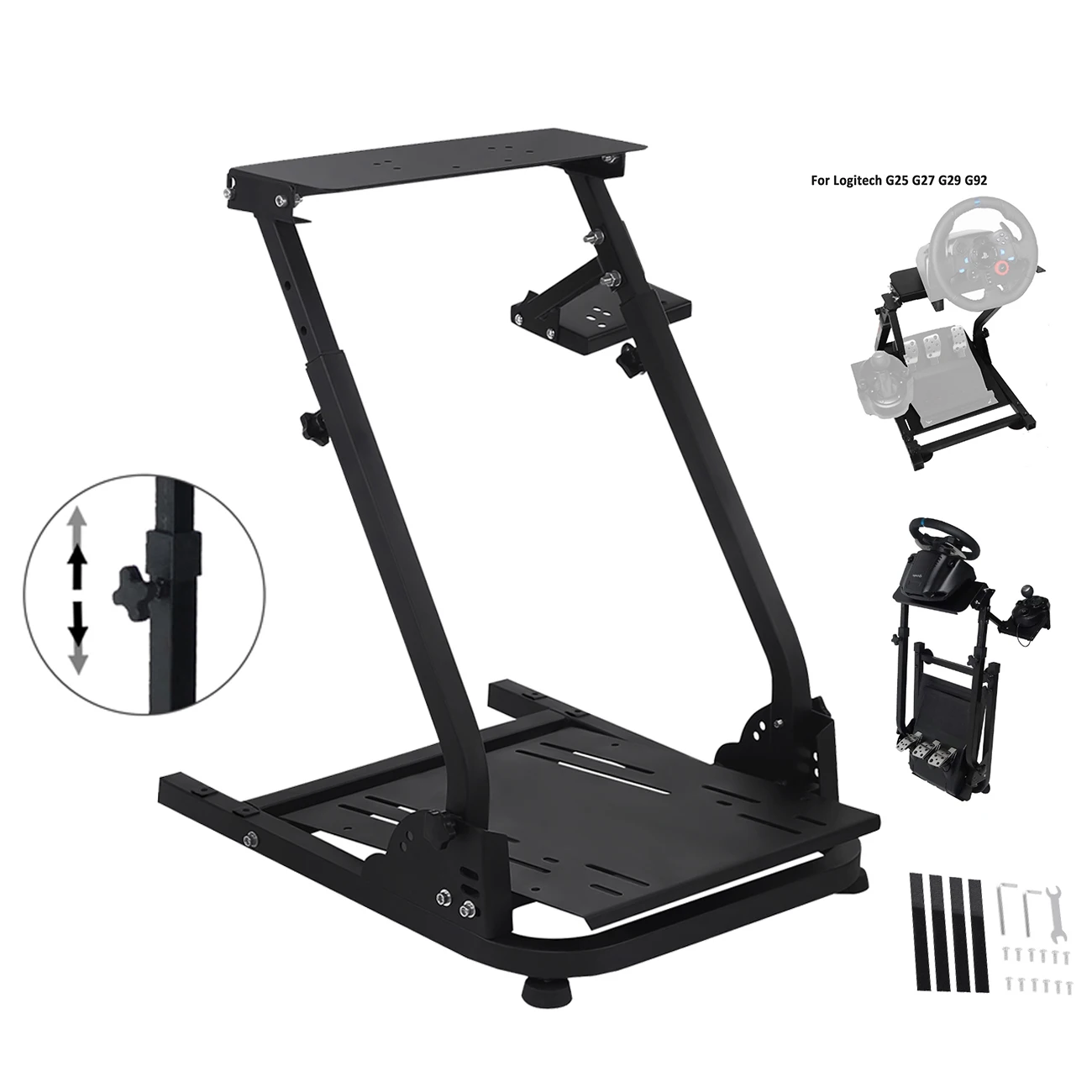 

Honhill G920 Game Racing Steering Wheel Stand Home Entertainment G29 G25 G27 Racing Game Stand