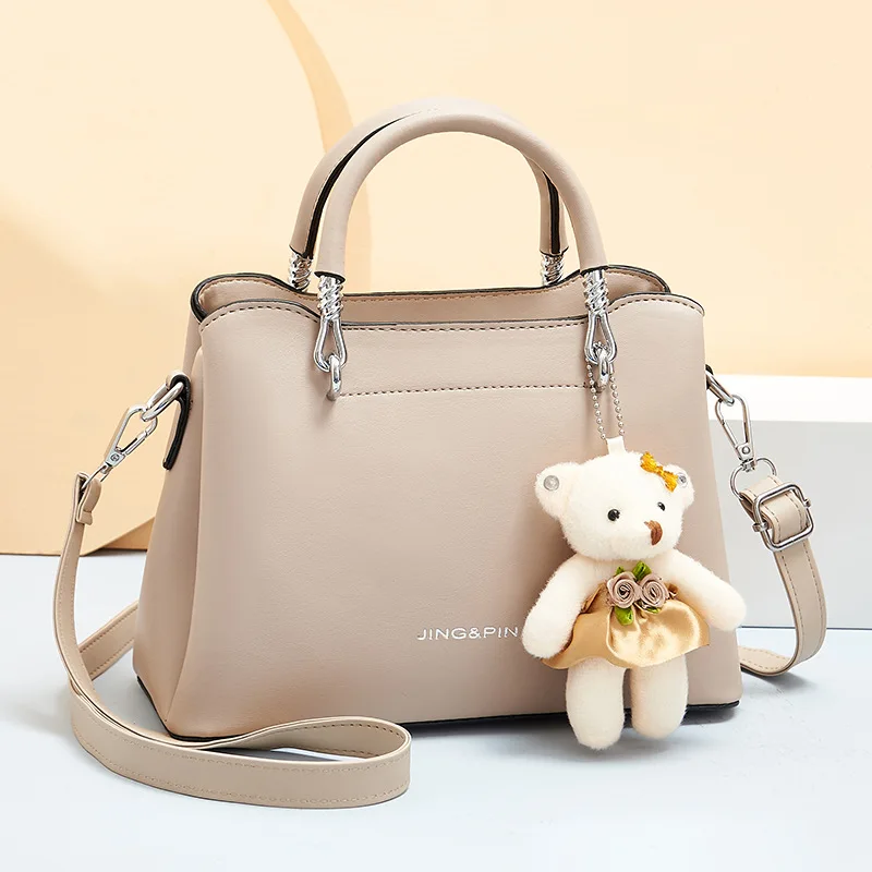 

Women Handbag 2022 Casual Bags Designer Shoulder Messenger PU Leather Luxury Purse and Wallet