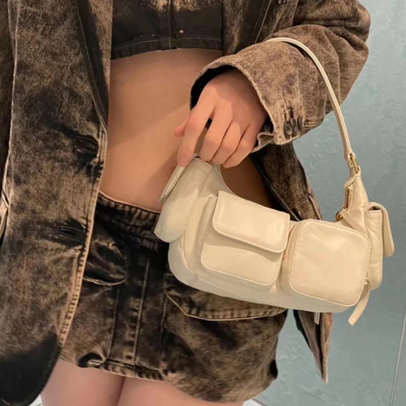 

Дизайнерская сумка через плечо с несколькими карманами, модная женская сумка, женская сумка высокого качества