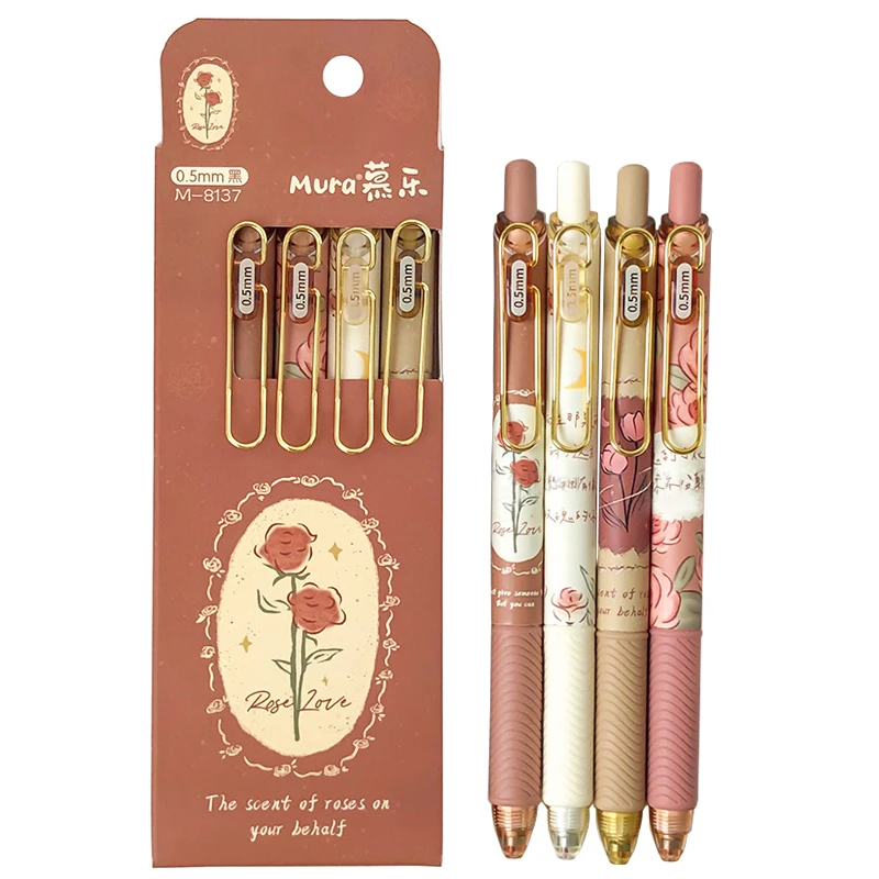 

Набор гелевых ручек PHANTACI Daisy Rose Series 0,5 мм