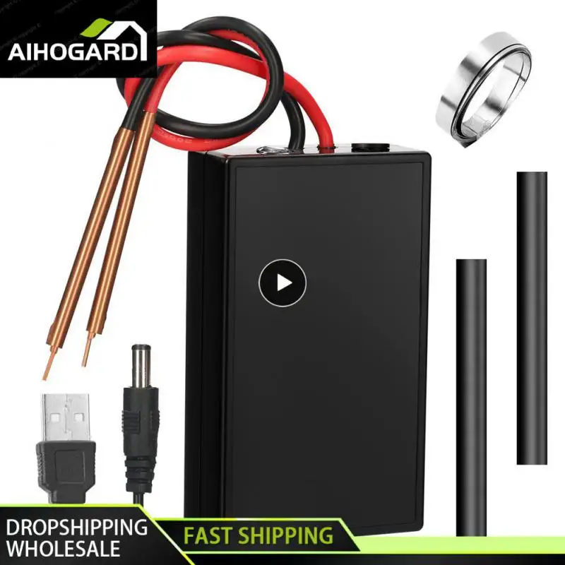 

Welding Machine Tool Kit 18650 Battery 6 Gears Adjustable Spot Welder Tool Kit Creative Universal Spot Welder Mini Handheld Diy