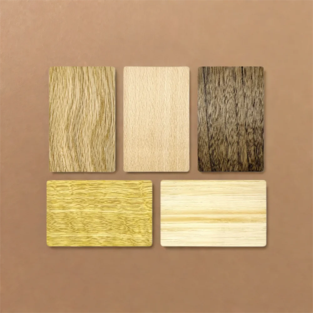 Фото RFID S50 Smart Wooden Card 14443A Classic 1K EV1 S50 Наклейка с мокрой инкрустацией F08 1024 байта RFID-метки IC M1 TAG №1