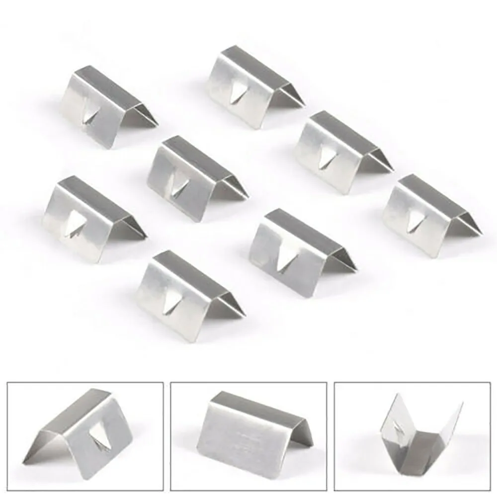 

8PCS For Heko G3 SNED Clip Of Weather Deflector Channel Metal Fixing Clip Automotive Goods Car Accessories Car Interior Decora