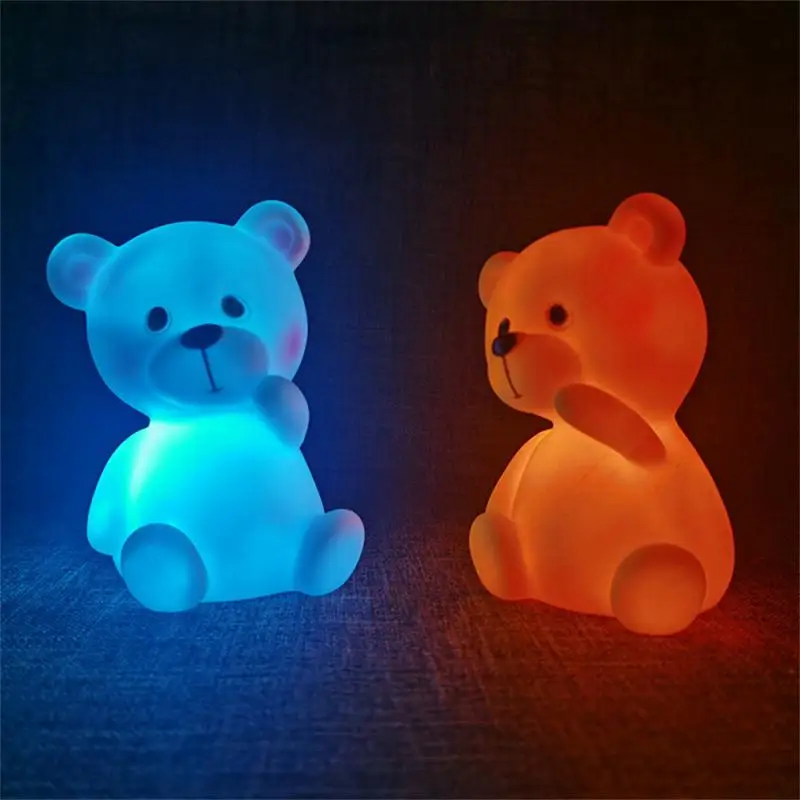 

Cute Bear Night Light Cloud Dinosaur Lamp Glow Feeding Light Baby Sleeping Child Toy Kids for Birthday Gift bedroom decoration