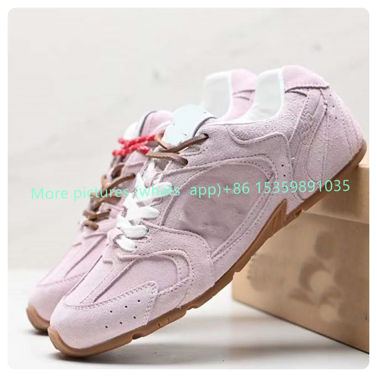 Розовые парусиновые туфли на плоской подошве со шнуровкой увеличивающие рост