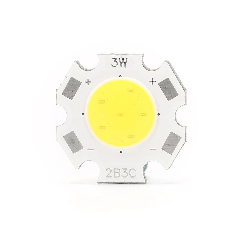 

5PCS DC9V-10V COB 3W LED Cob Light Source Chip 300m Spot Lights Chip On Board Bulb Ceiling Spotlight Lamp Lighting