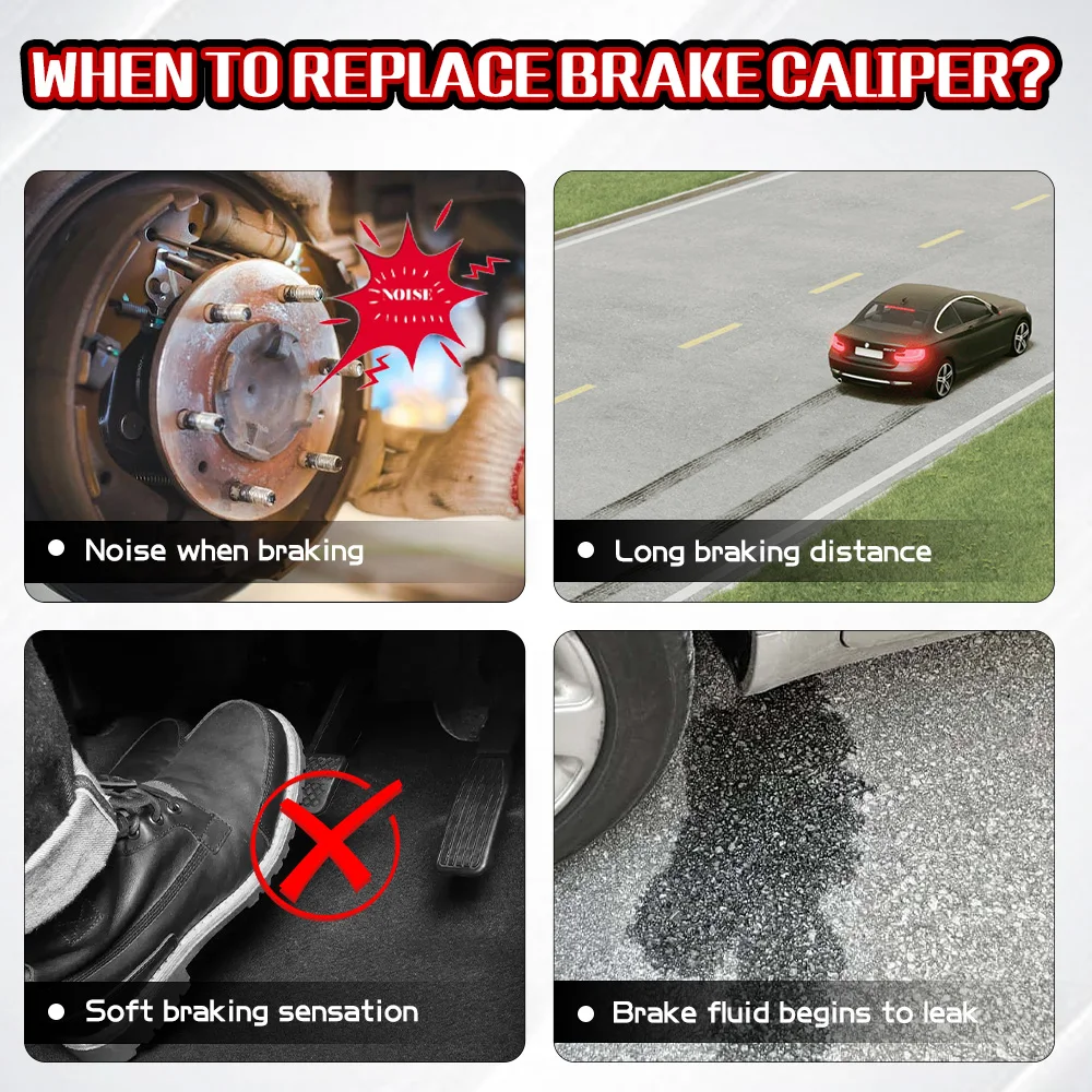 4605B566 Правый задний тормозной суппорт в сборе для Mitsubishi Outlander 17-20 Eclipse Cross 18-22