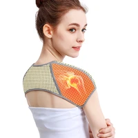 self heating wormwood therapy shoulder support brace belt compression dislocation arthritis pain relief shoulder wrap protector