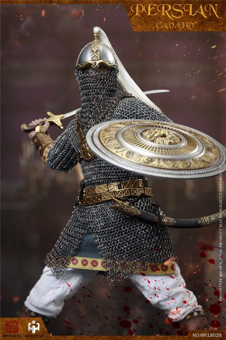 Haoyutoys Hh18028 1/6 мужской солдат персидской кавалерии со щитом доспехи полный набор 12