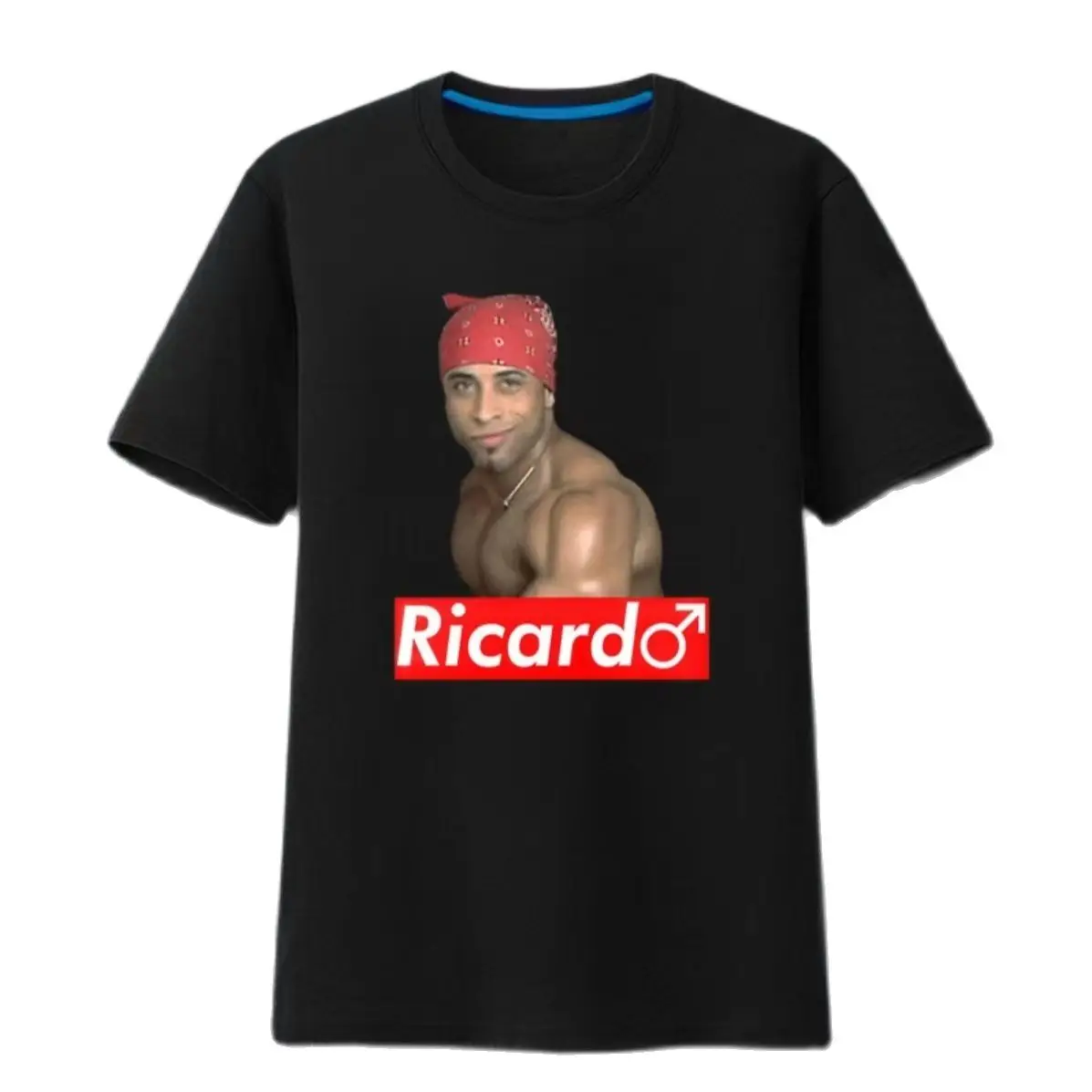 

New COOL Ricard Men t-shirt O Neck Short Sleeve T Shirt Authentic Pure Cotton Tee Comfortable Oversized T-shirts