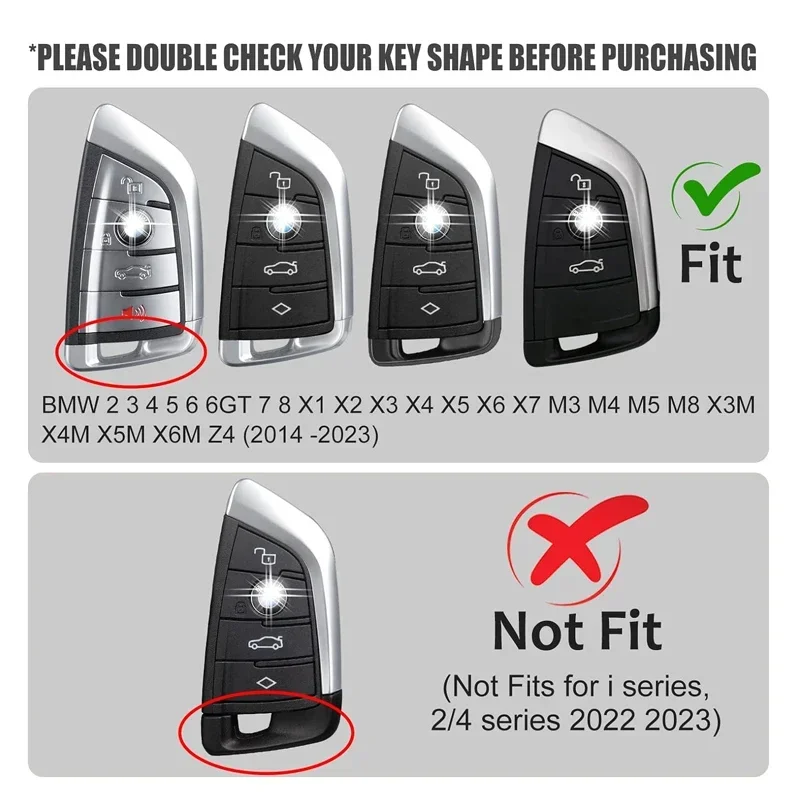 Чехол для ключа BMW из углеродного волокна защитный чехол 2 3 4 5 6 GT 7 8 X1-X7 M3-M8 X3M-X6M Z4
