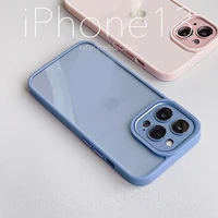 shockproof bumper transparent phone case for iphone 11 12 13 pro max xr x xs 13pro soft silicone clear tpu back cover coque capa